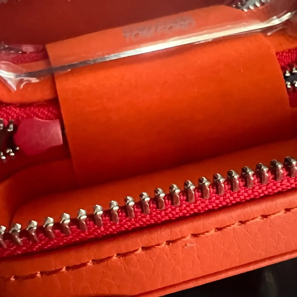 Tom Ford Orange Cosmetic Bag